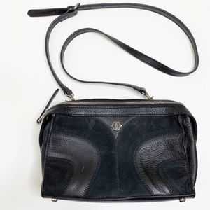 Nanette Lepore Crossbody Bag Black Leather Purse